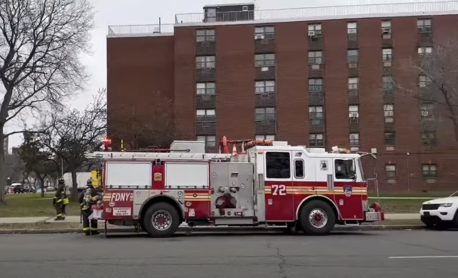 Firefighter truck